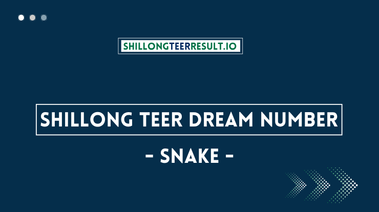 Shillong Teer Dream Numbers For Snake
